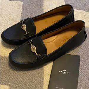 Never worn Coach loafers size 8 1/2